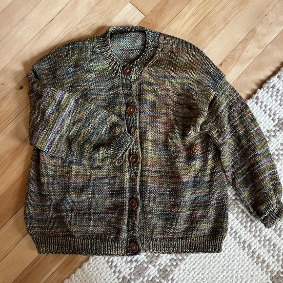Sweaters - Hand knit Cardigan